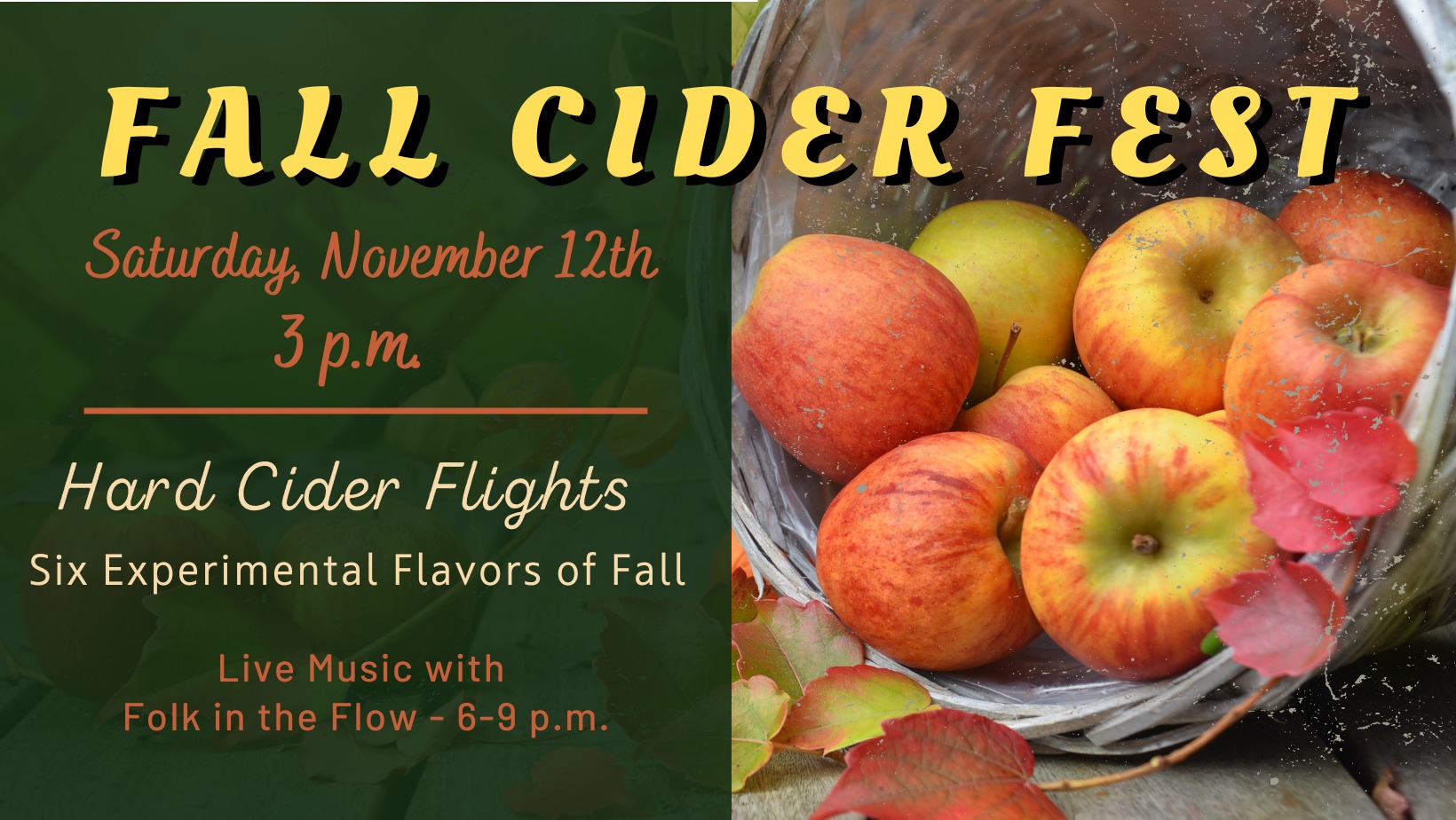 Fall Cider Fest at Cinder Block! » RiverNorth District